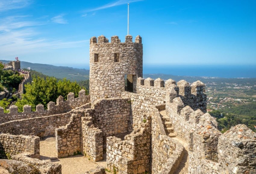The Moorish Castle, Spain